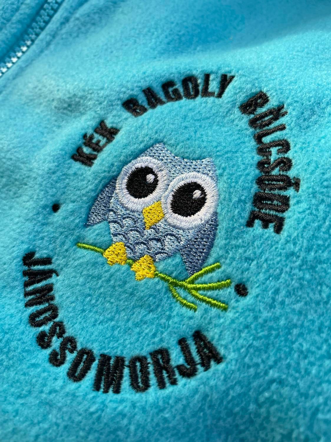 Kék Bagoly Bölcsőde – hímzett ruházat Jánossomorján